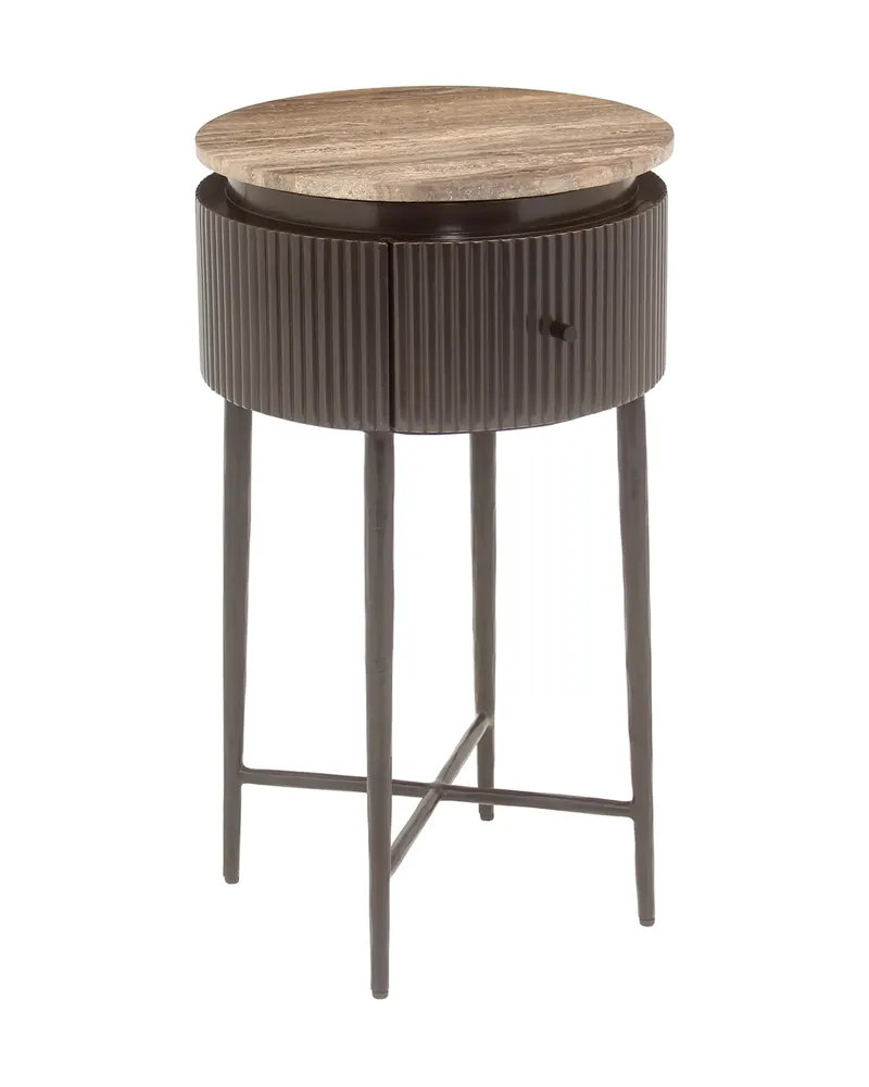 Beistelltisch Russo, Ash brown, 70 cm von Richmond Interiors, Produktansicht 4