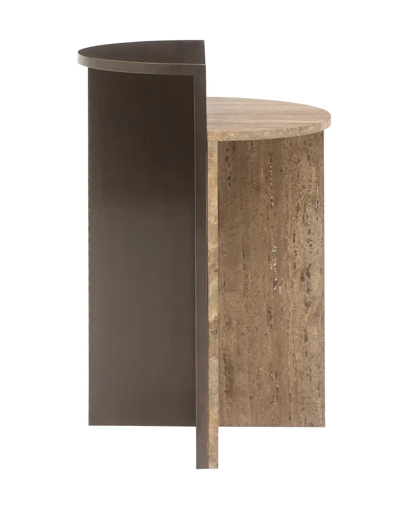 Beistelltisch Russo, Ash brown, 60 cm von Richmond Interiors, Produktansicht 4