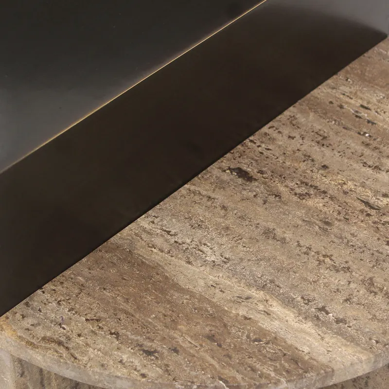 Beistelltisch Russo, Ash brown, 60 cm von Richmond Interiors, Produktansicht 5