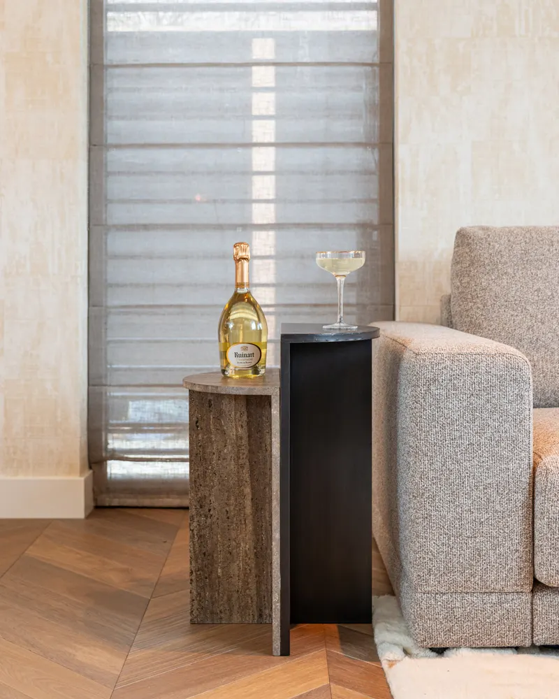 Beistelltisch Russo, Ash brown, 60 cm von Richmond Interiors, Wohnbeispiel 9, im Wohnraum