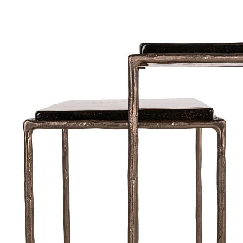 Beistelltisch Villano 2er-Set, bronzefarben von Richmond Interiors, Produktansicht 7
