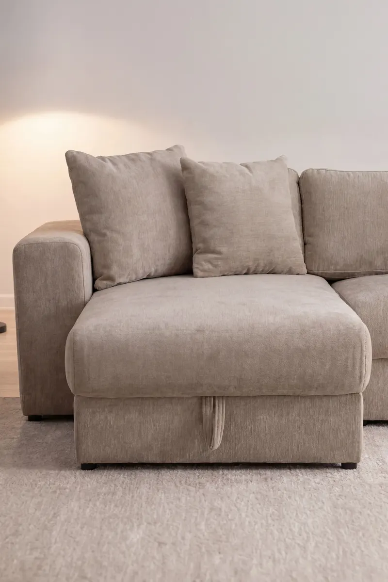 Bellman Ecksofa mit Schlaffunktion, im Wohnraum, Ansicht 3