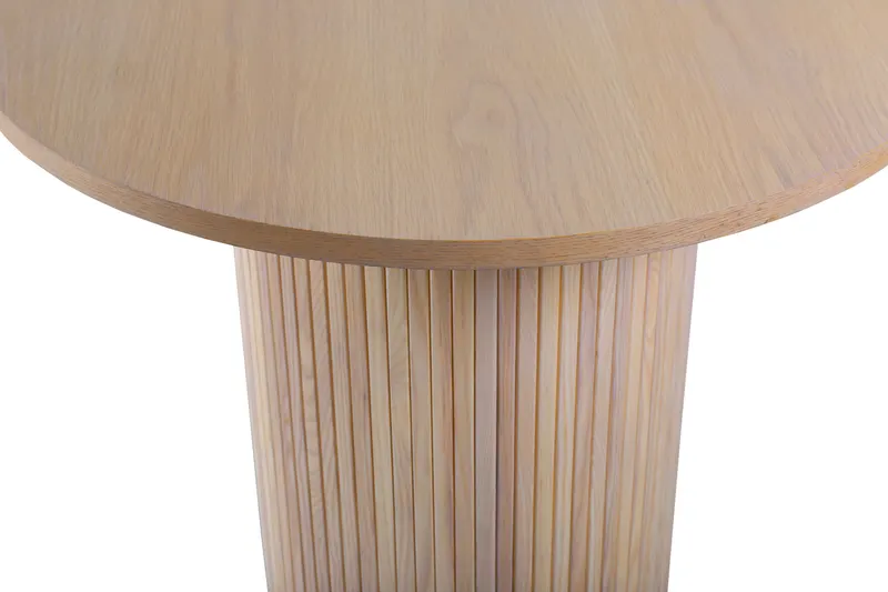 Bianca ovaler Esstisch 200 × 90 cm in Whitewash, Ansicht 9