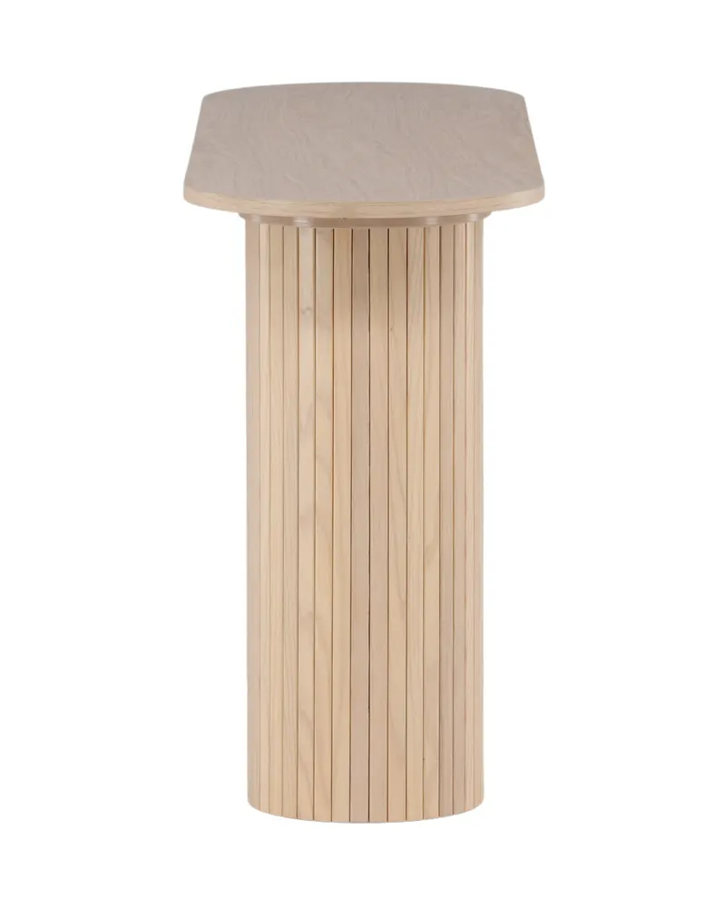 Bianca Konsolentisch 130 × 40 cm in Whitewash, Ansicht 7