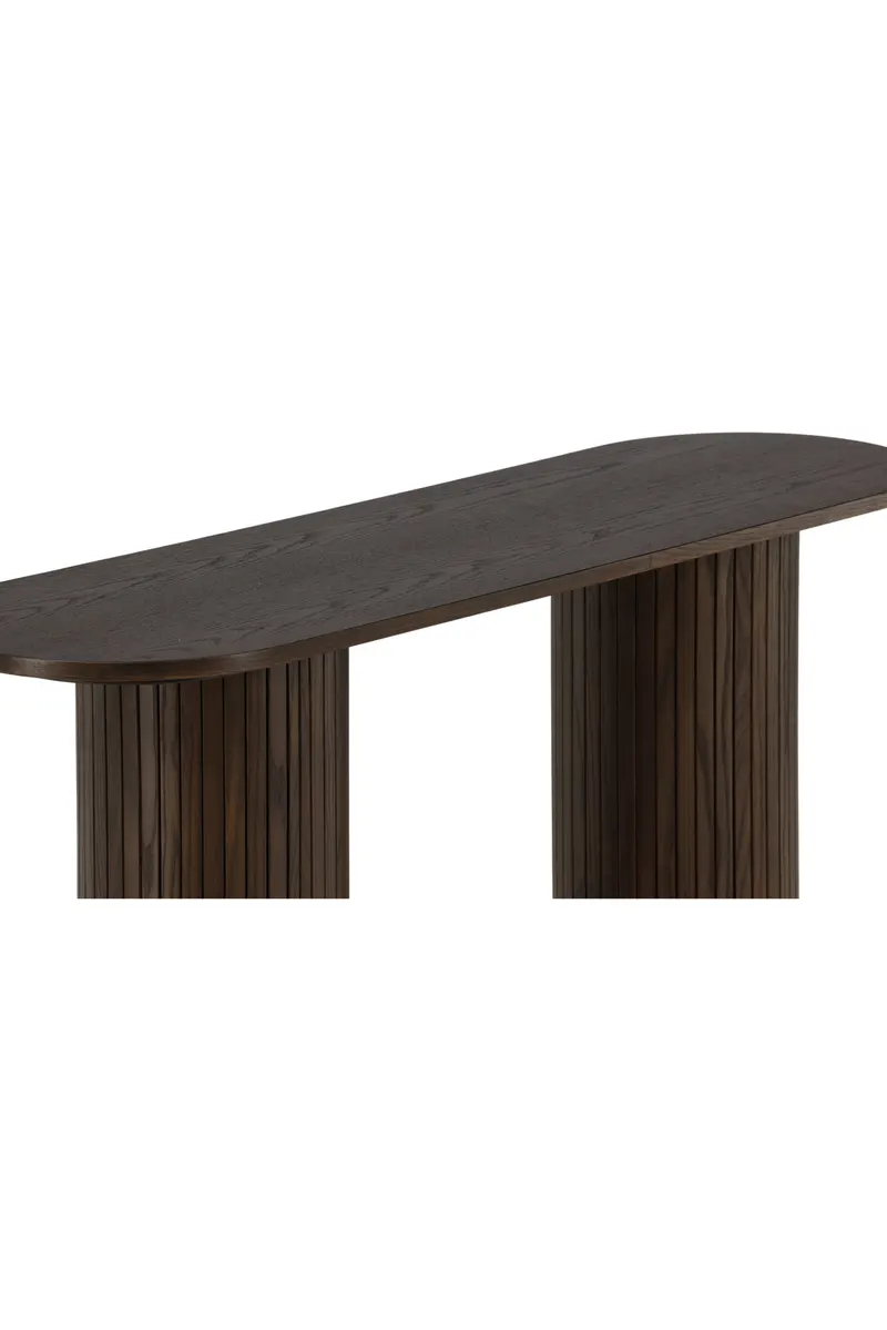 Bianca Konsolentisch 130 × 40 cm in Mokka, Ansicht 13