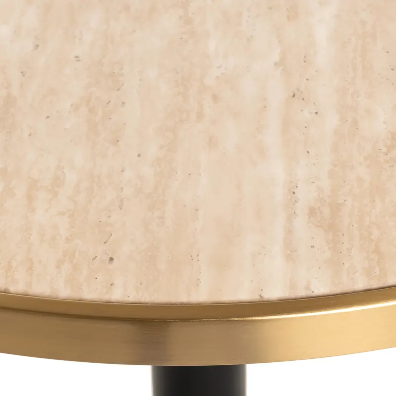 Bistrotisch Brazza, Beige, 80Ø cm von Richmond Interiors, Produktansicht 3