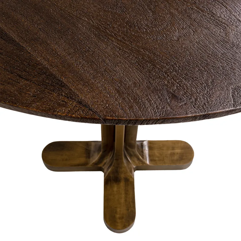 Bistrotisch Revelin, Dunkelbraun, 75Ø cm von Richmond Interiors, Produktansicht 5