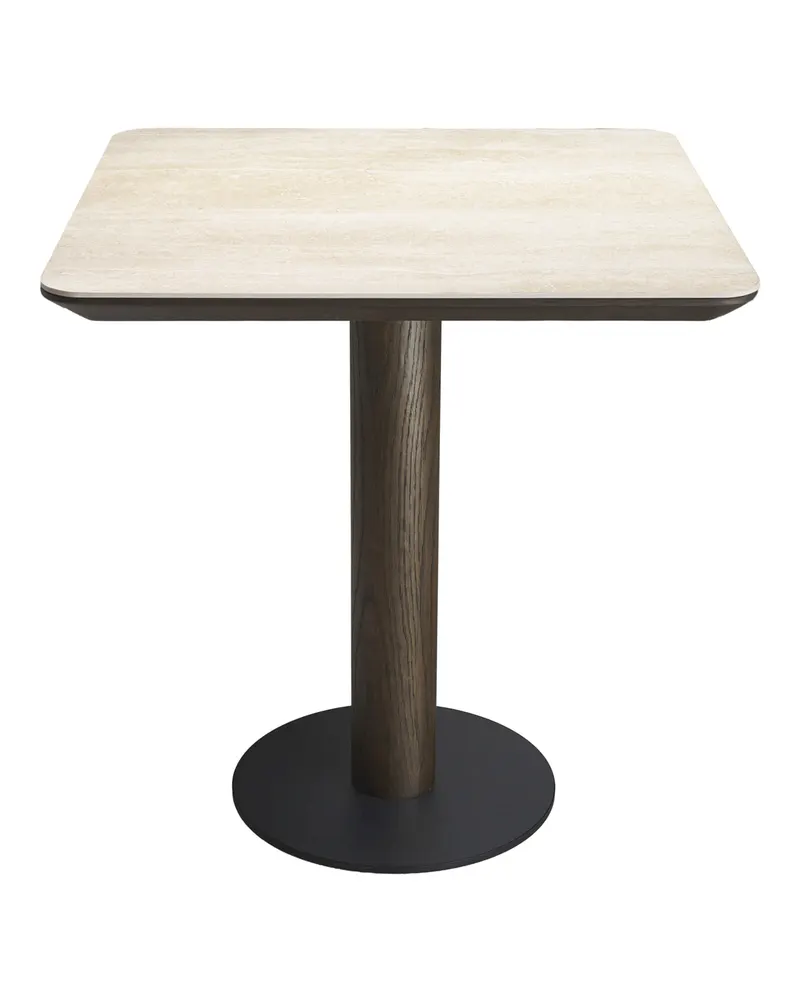 Bistrotisch Ritz, Braun, 70 × 70 cm von Richmond Interiors