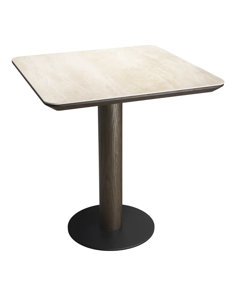Bistrotisch Ritz, Braun, 70 × 70 cm von Richmond Interiors, Produktansicht 2