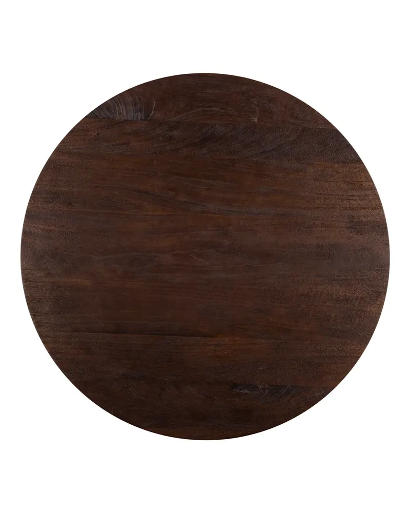 Bistrotisch Willow, Dunkelbraun, 80Ø cm von Richmond Interiors, Produktansicht 2