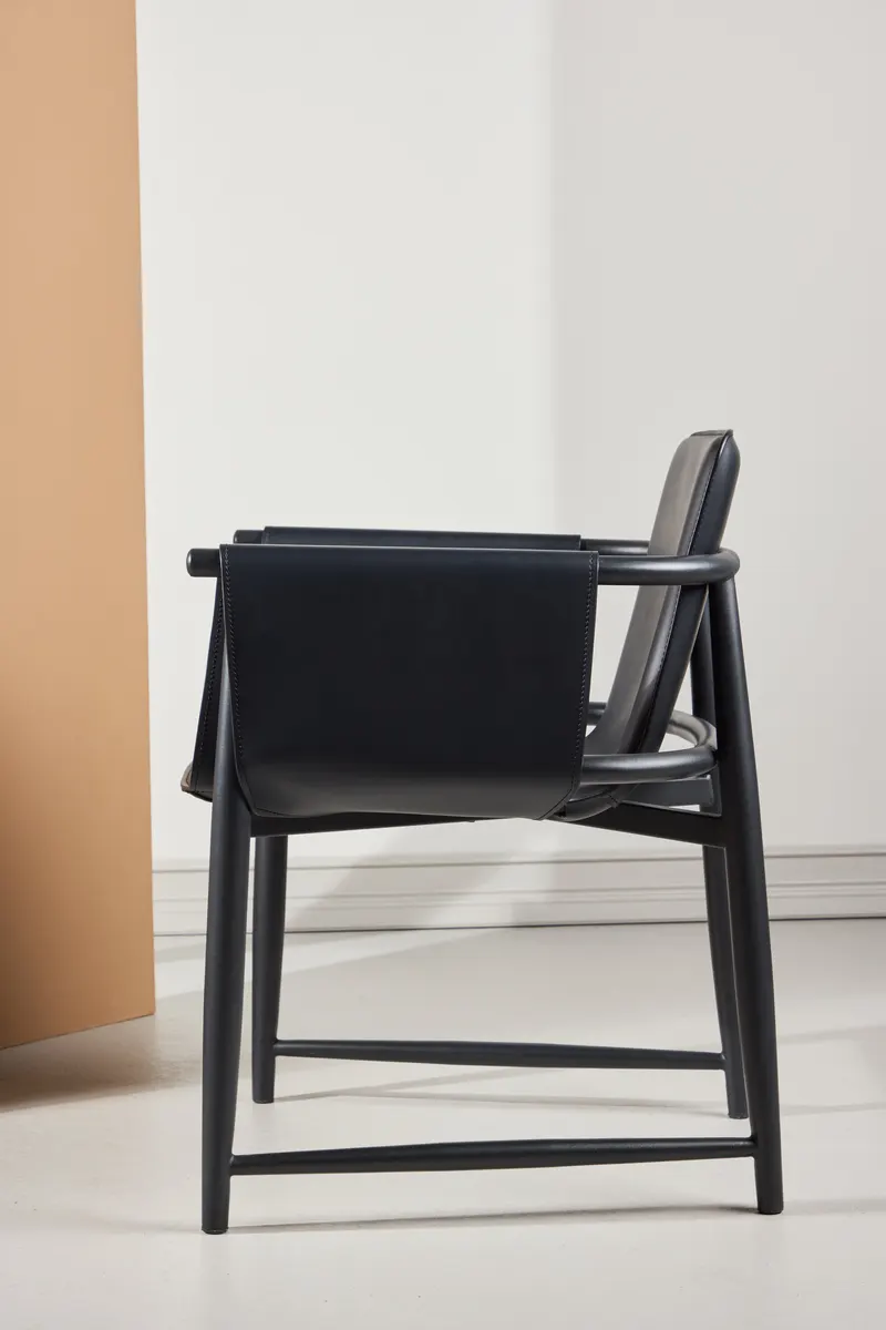 Bjäre Esszimmerstuhl mit Armlehnen, im Wohnraum, Ansicht 5