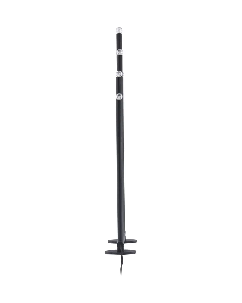 Björnfjället Weihnachtsbeleuchtung als dreieckiger Adventsleuchter in 7 × 50 × 32 cm, Schwarz, Ansicht 4