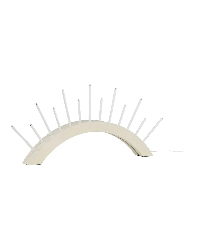 Björnrike Lichterbogen mit 13 Lichtern in Halbkreisform in Beige, Ansicht 9