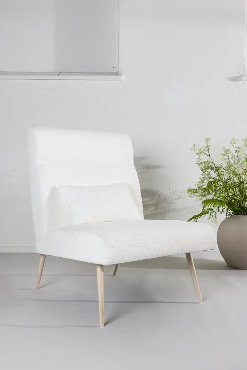 Bloom Sessel mit Kopfstütze, im Wohnraum, Ansicht 1