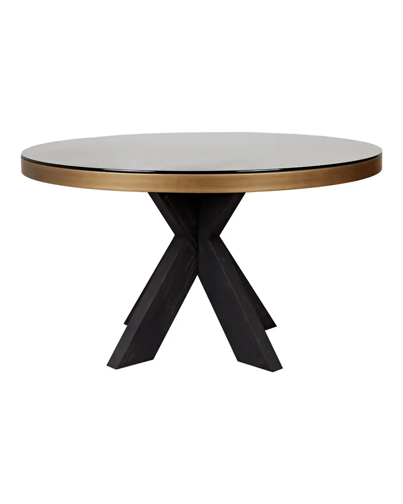 Bloomville Esstisch Brass Shagreen, 140Ø cm von Richmond Interiors, Produktansicht 2