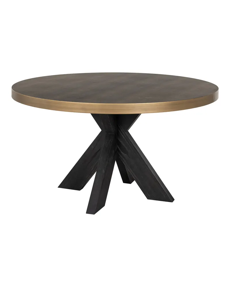Bloomville Esstisch Brass Shagreen, 140Ø cm von Richmond Interiors, Produktansicht 3