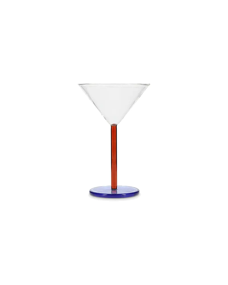 Bobbie Cocktailglas aus durchgefärbtem Glas