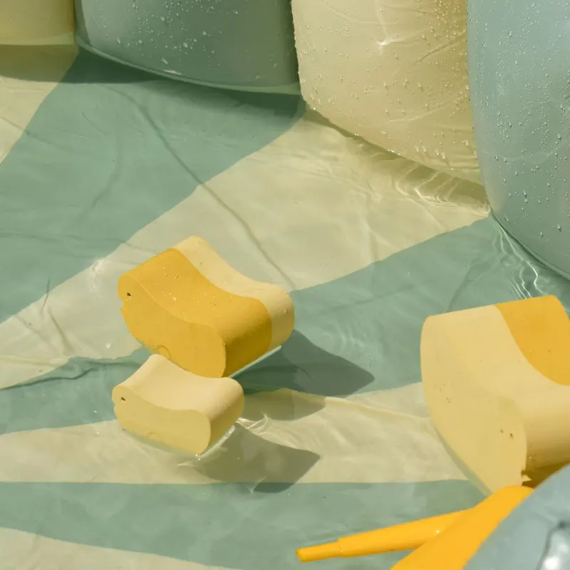 Badespielzeug Bath Ducklings Honey aus EVA-Schaum, bObles, Gelb, Höhe 5 cm, Breite 8 cm, Länge 5 cm, Ansicht 3