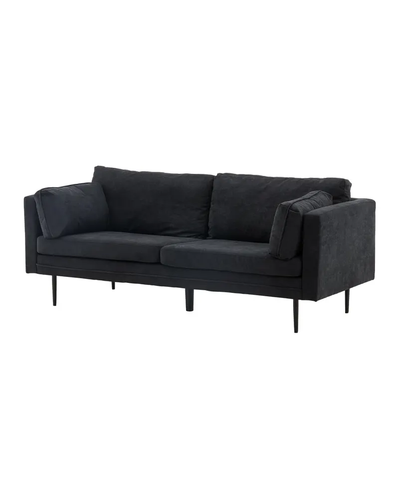 Boom Sofa mit Stahlbeinen in Schwarz, Polyester, Ansicht 6