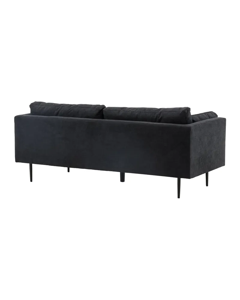 Boom Sofa mit Stahlbeinen in Schwarz, Polyester, Ansicht 11