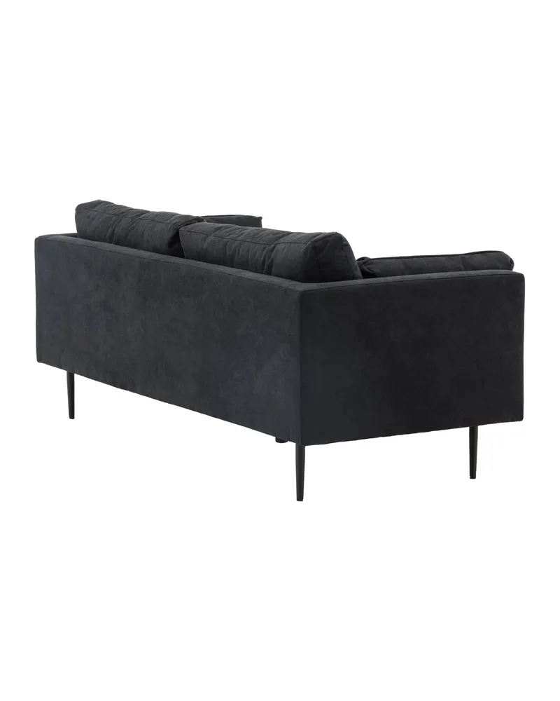 Boom Sofa mit Stahlbeinen in Schwarz, Polyester, Ansicht 12