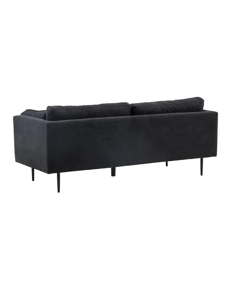 Boom Sofa mit Stahlbeinen in Schwarz, Polyester, Ansicht 5