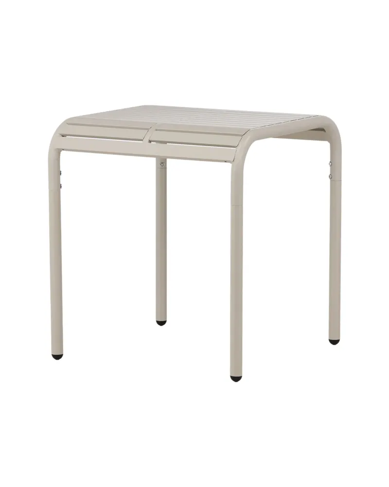 Borneo quadratischer Balkontisch aus Aluminium, Ansicht 6