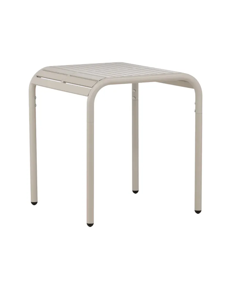 Borneo quadratischer Balkontisch aus Aluminium, Ansicht 7