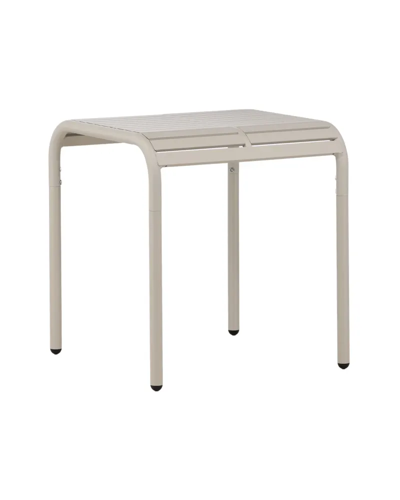 Borneo quadratischer Balkontisch aus Aluminium, Ansicht 10