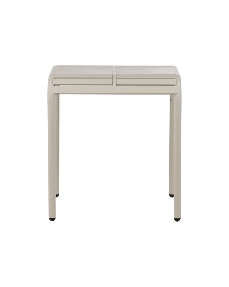 Borneo quadratischer Balkontisch aus Aluminium, Ansicht 5