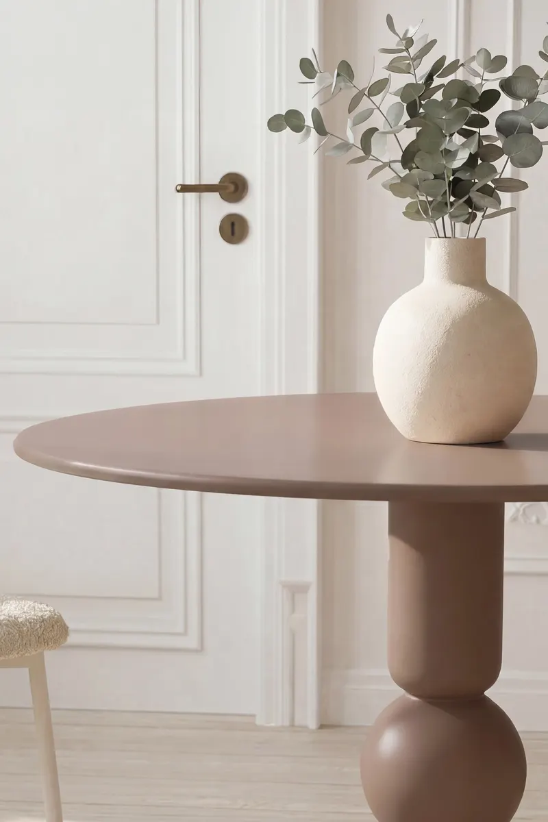 Boule runder Esstisch Ø 110 cm, im Wohnraum, Ansicht 3