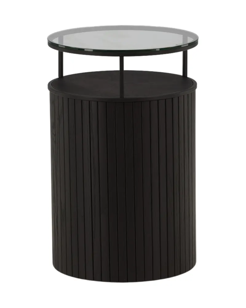 Bovall Beistelltisch mit Glasplatte, Ansicht 3