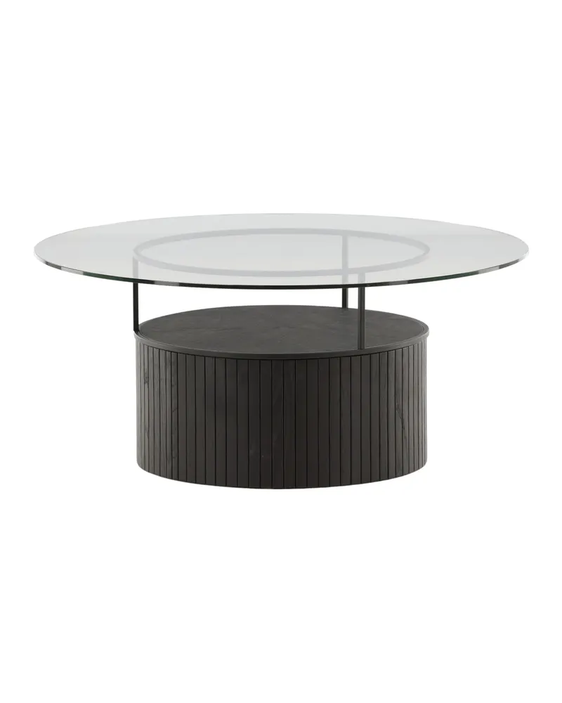 Bovall Couchtisch mit Glasplatte, Ansicht 6