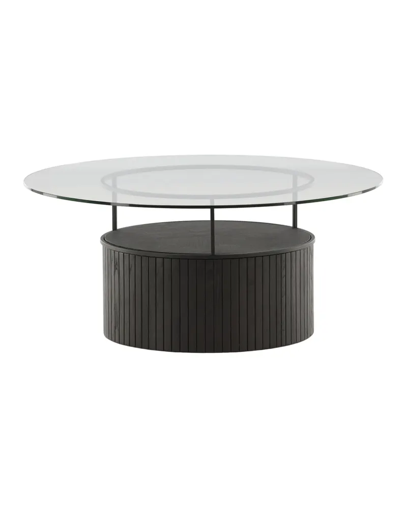 Bovall Couchtisch mit Glasplatte, Ansicht 3