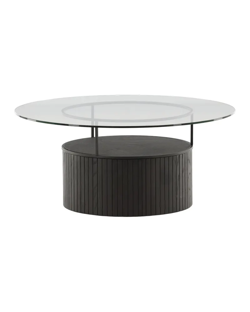 Bovall Couchtisch mit Glasplatte, Ansicht 4