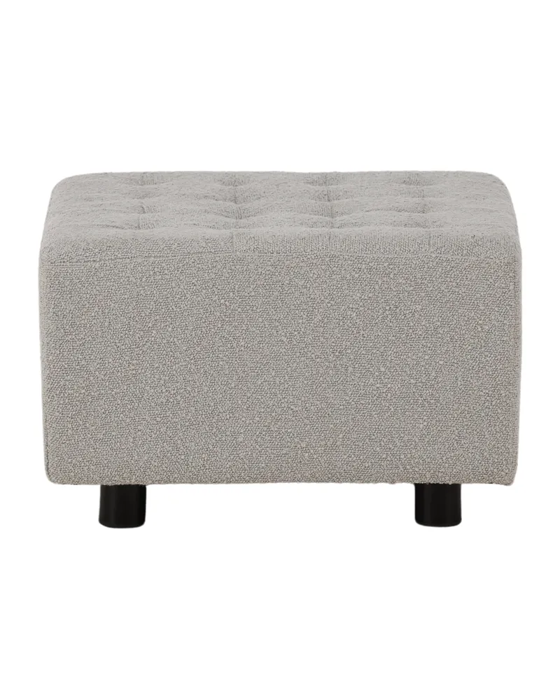Bowie quadratischer Fußhocker aus Bouclé, Ansicht 6