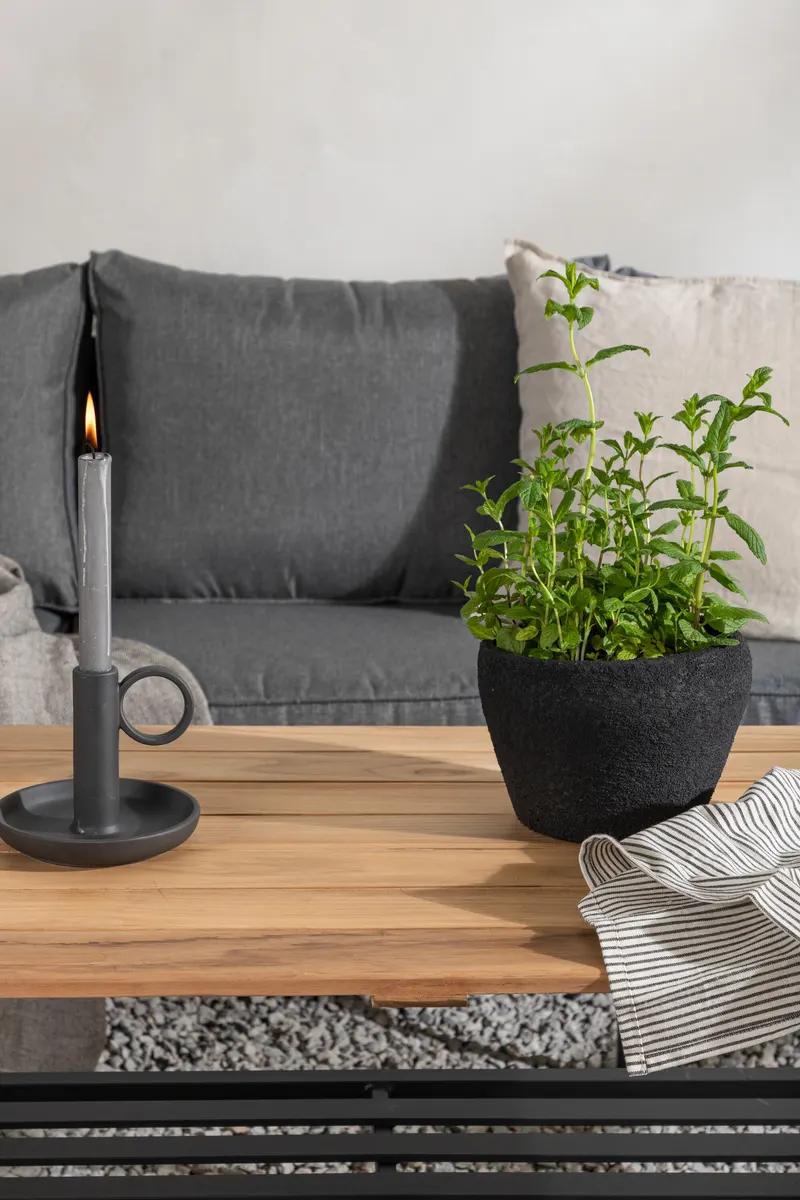Brasilia Gartenlounge mit Dreisitzer, zwei Sesseln und Couchtisch, im Wohnraum, Ansicht 7