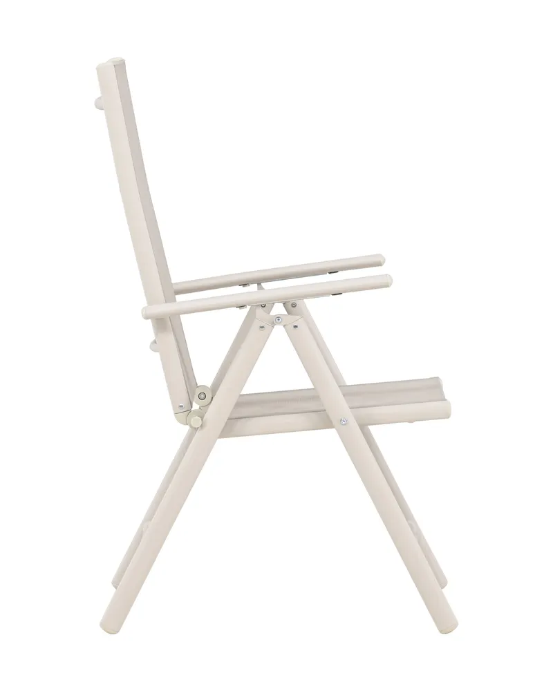 Break klappbarer Gartenstuhl mit verstellbarer Lehne, Ansicht 3
