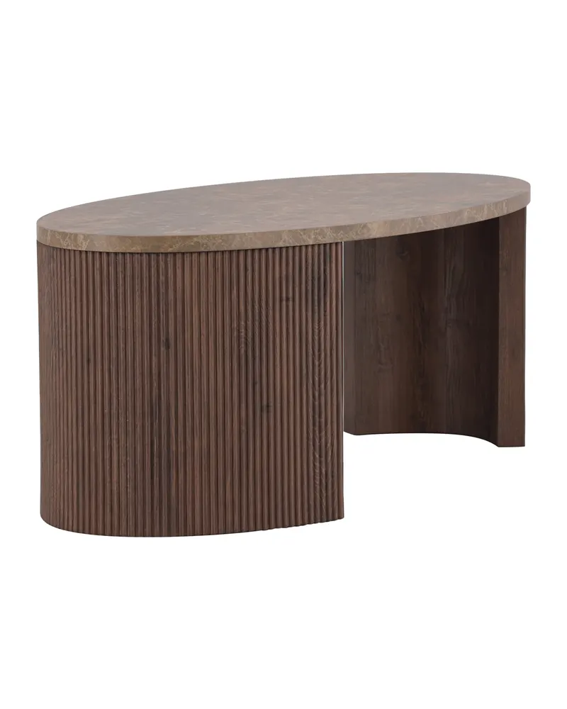 Bristol Couchtisch 120 × 60 cm mit gerillten Wangen, Ansicht 7