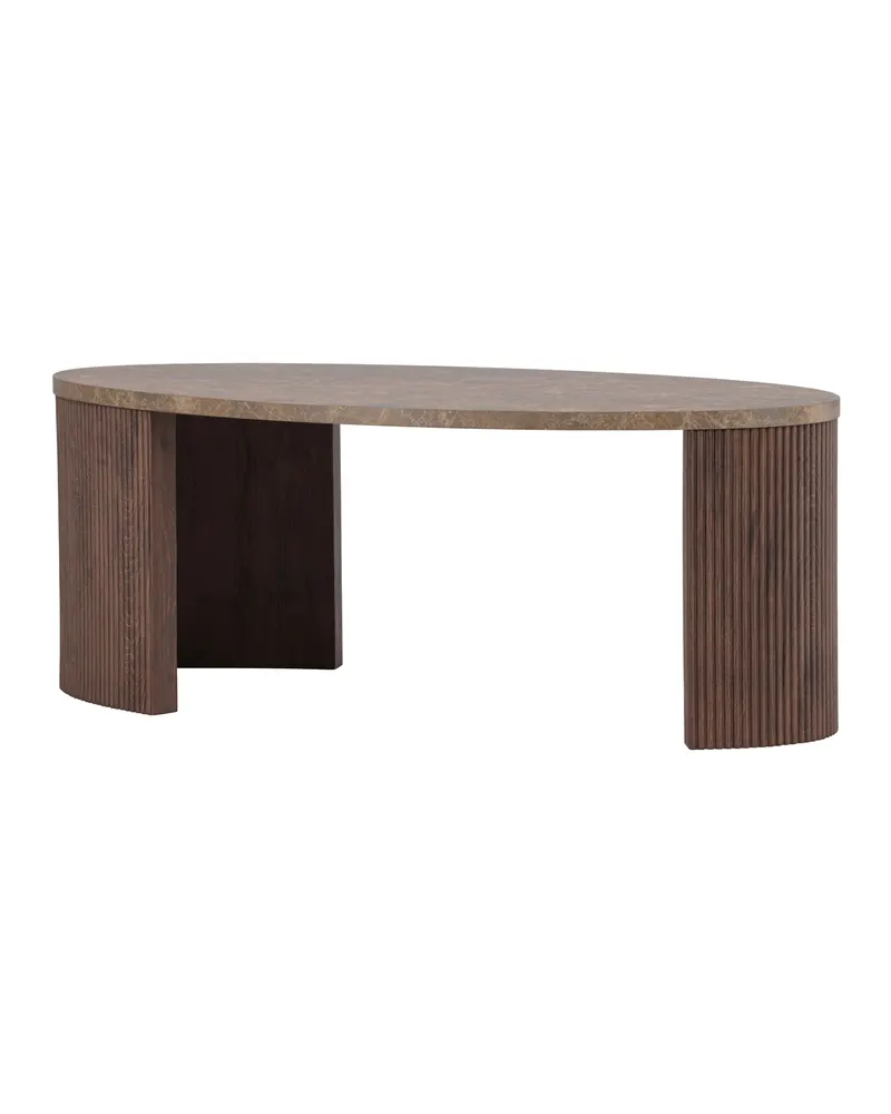 Bristol Couchtisch 120 × 60 cm mit gerillten Wangen, Ansicht 10