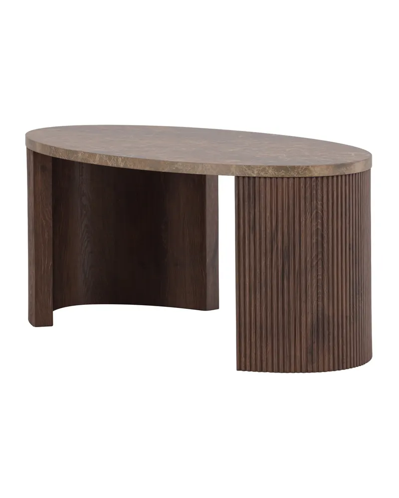 Bristol Couchtisch 120 × 60 cm mit gerillten Wangen, Ansicht 11