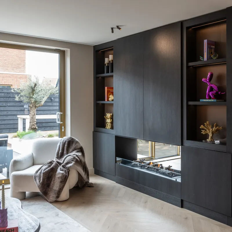 Dekoobjekt Mette, Goldfarben von Richmond Interiors, Wohnbeispiel 4, im Wohnraum