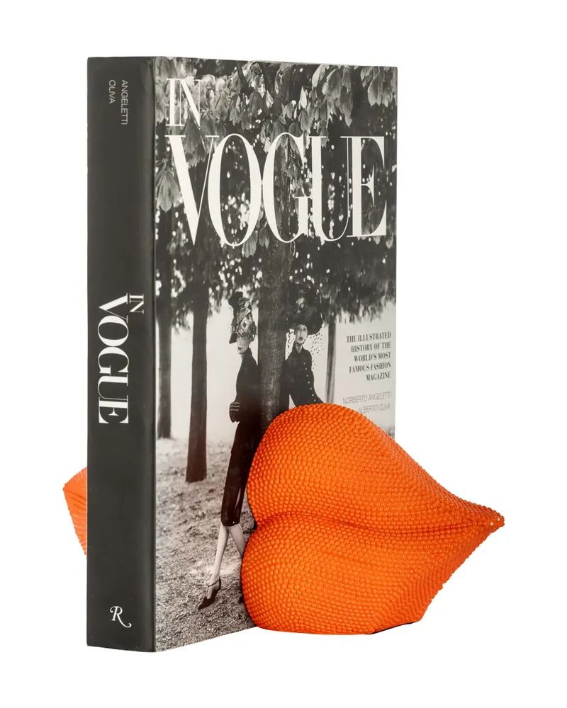 Buchstützen Lips, Orange von Richmond Interiors, Produktansicht 4