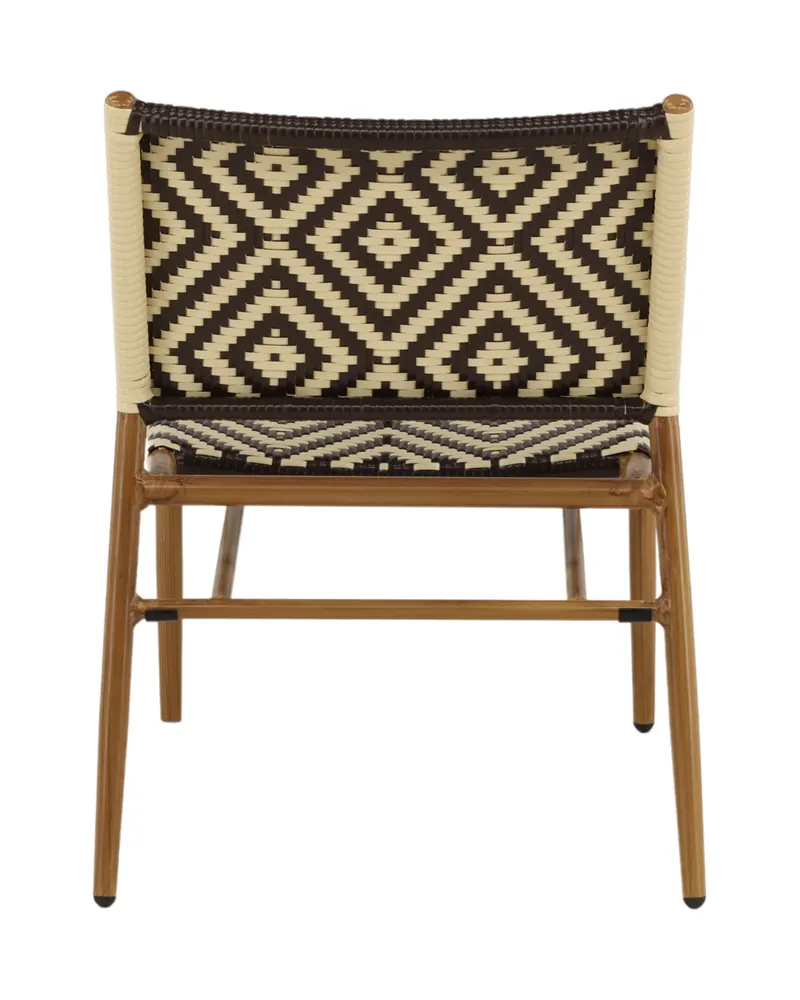 Calapan Gartensessel mit Rautenmuster-Geflecht, Ansicht 10