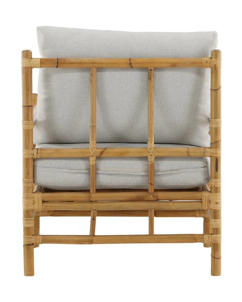 Cane Loungesessel aus Rattan mit Kissen, Ansicht 8