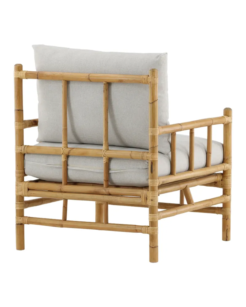 Cane Loungesessel aus Rattan mit Kissen, Ansicht 9