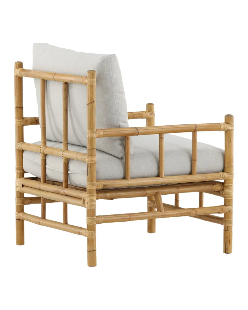 Cane Loungesessel aus Rattan mit Kissen, Ansicht 10