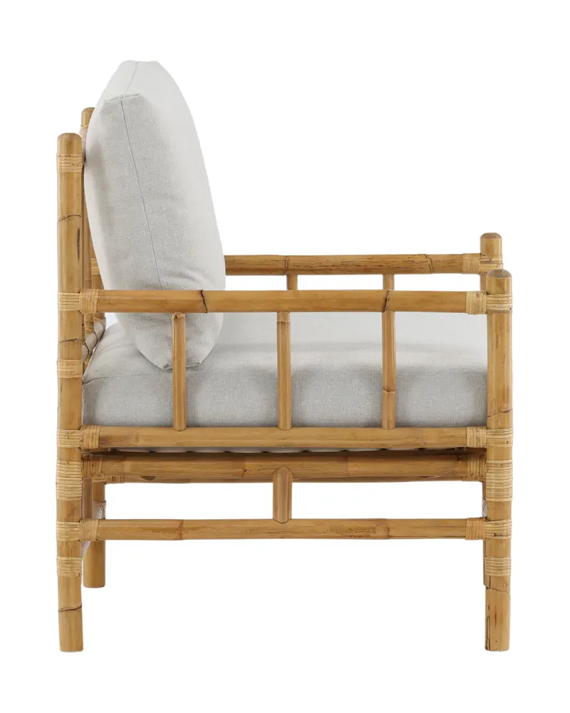 Cane Loungesessel aus Rattan mit Kissen, Ansicht 11