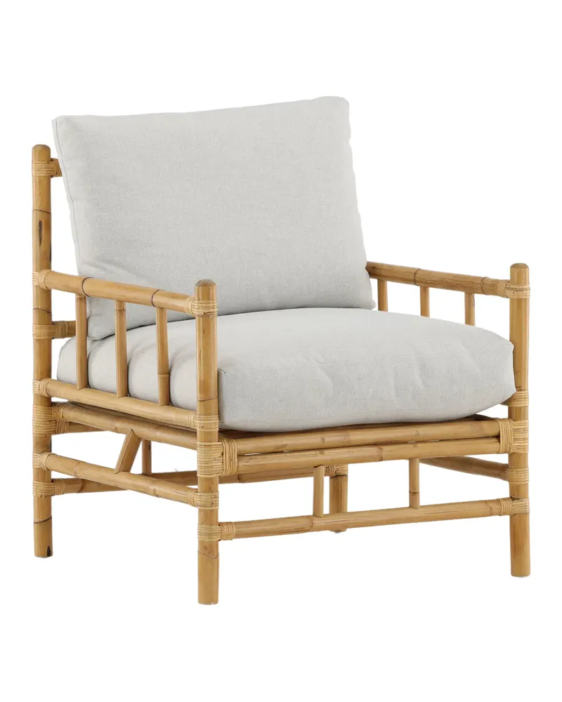 Cane Loungesessel aus Rattan mit Kissen, Ansicht 13