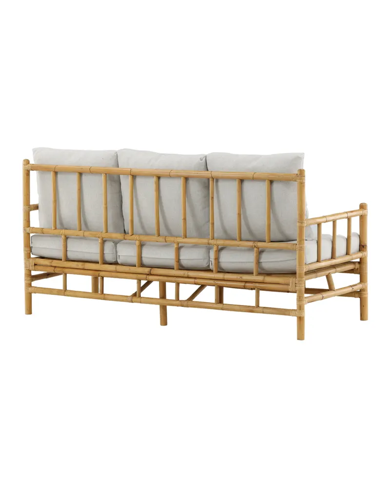 Cane Rattansofa mit Sitz- und Rückenkissen, Ansicht 11